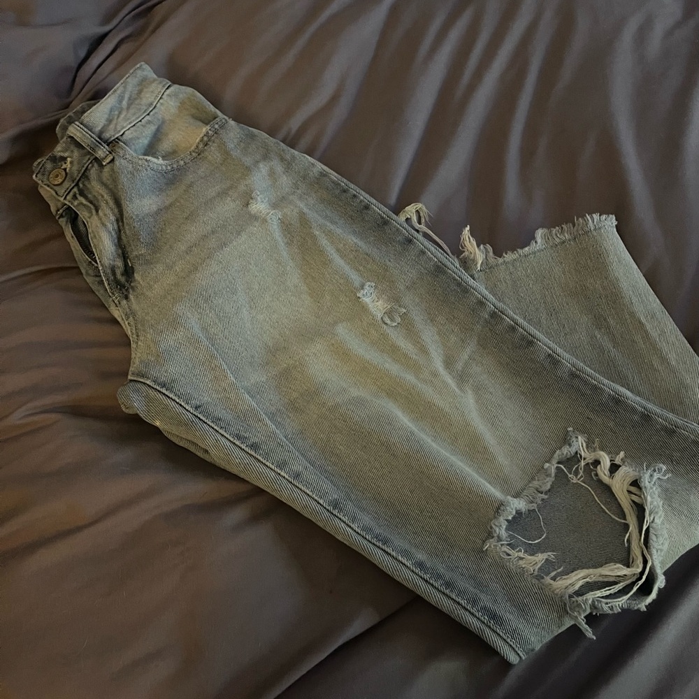 Rewash peace, love, eco jeans